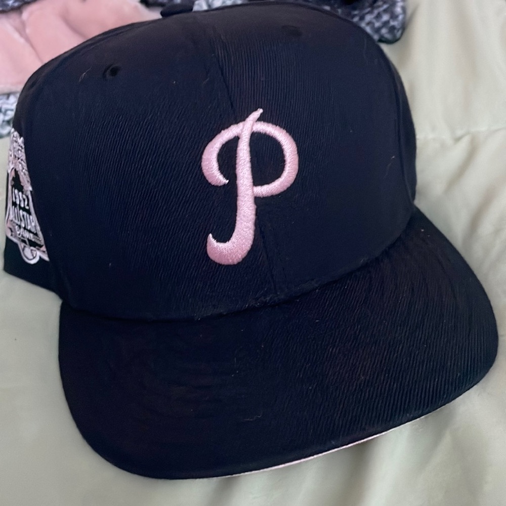 Philadelphia Phillies new era fitted size 7 1/8 worn with custom